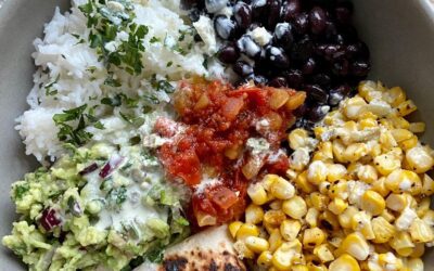 Healthy and quick vegan recipe: Vegan burrito bowl